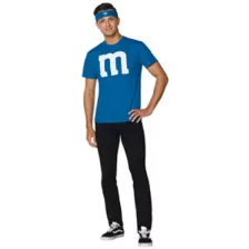 Adult Blue M&M'S Costume Kit at Spirit Halloween