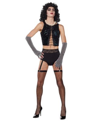 Adult Dr Frank N Furter Drag Costume The Rocky Horror