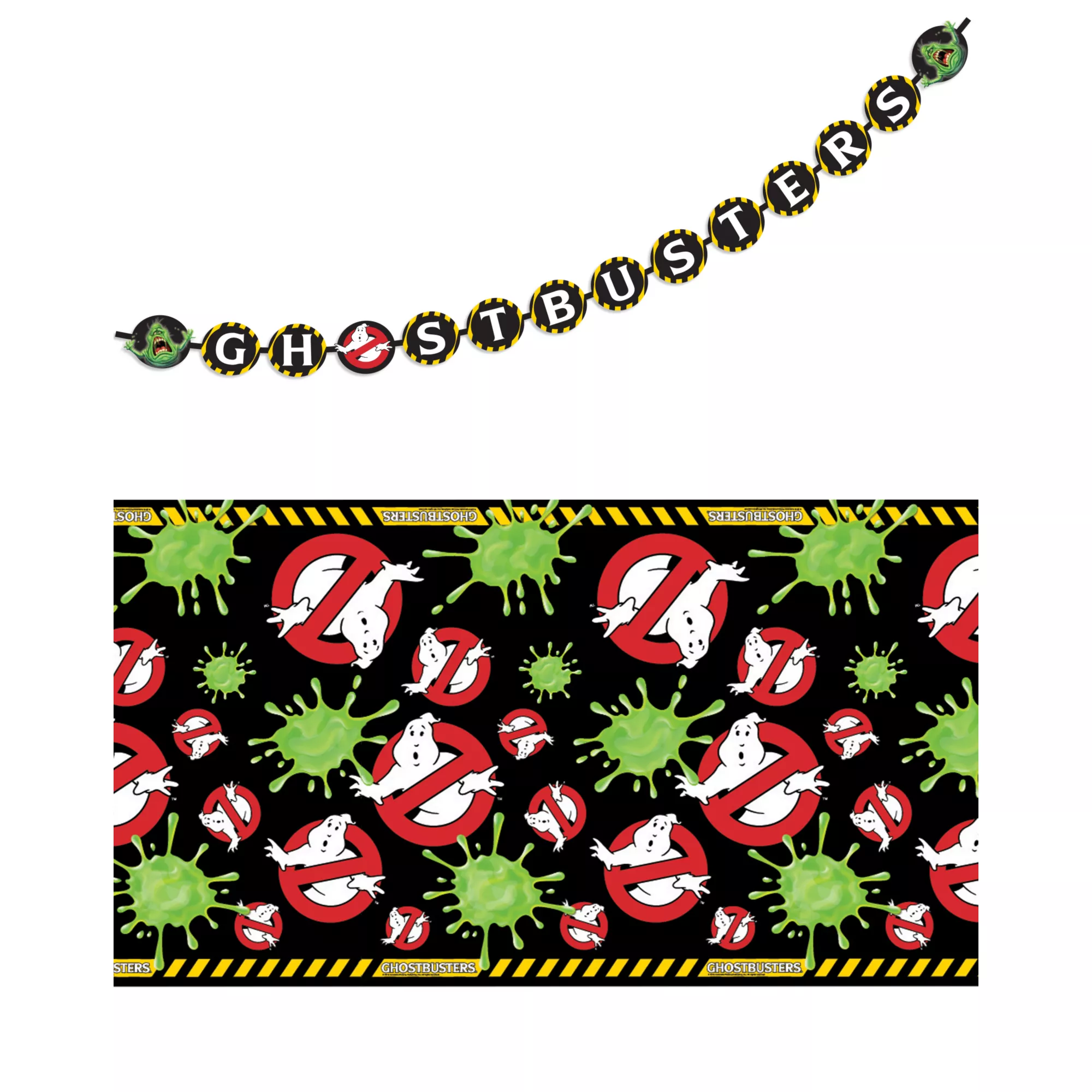 Ghostbusters Tablecloth and Banner at Spencer's