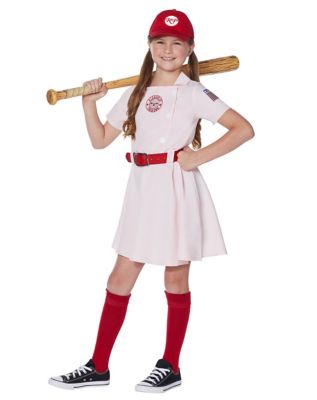 Big League Infant Baseball Costume | Kids | Unisex | Red/White | 18/24mo | Fun Costumes