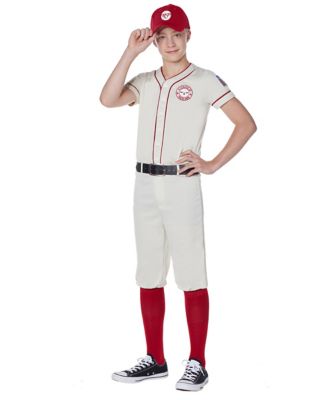 A League Of Their Own Child Jimmy Baseball Uniform Costume