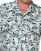 Hopper Button Down Plus Size Shirt - Stranger Things