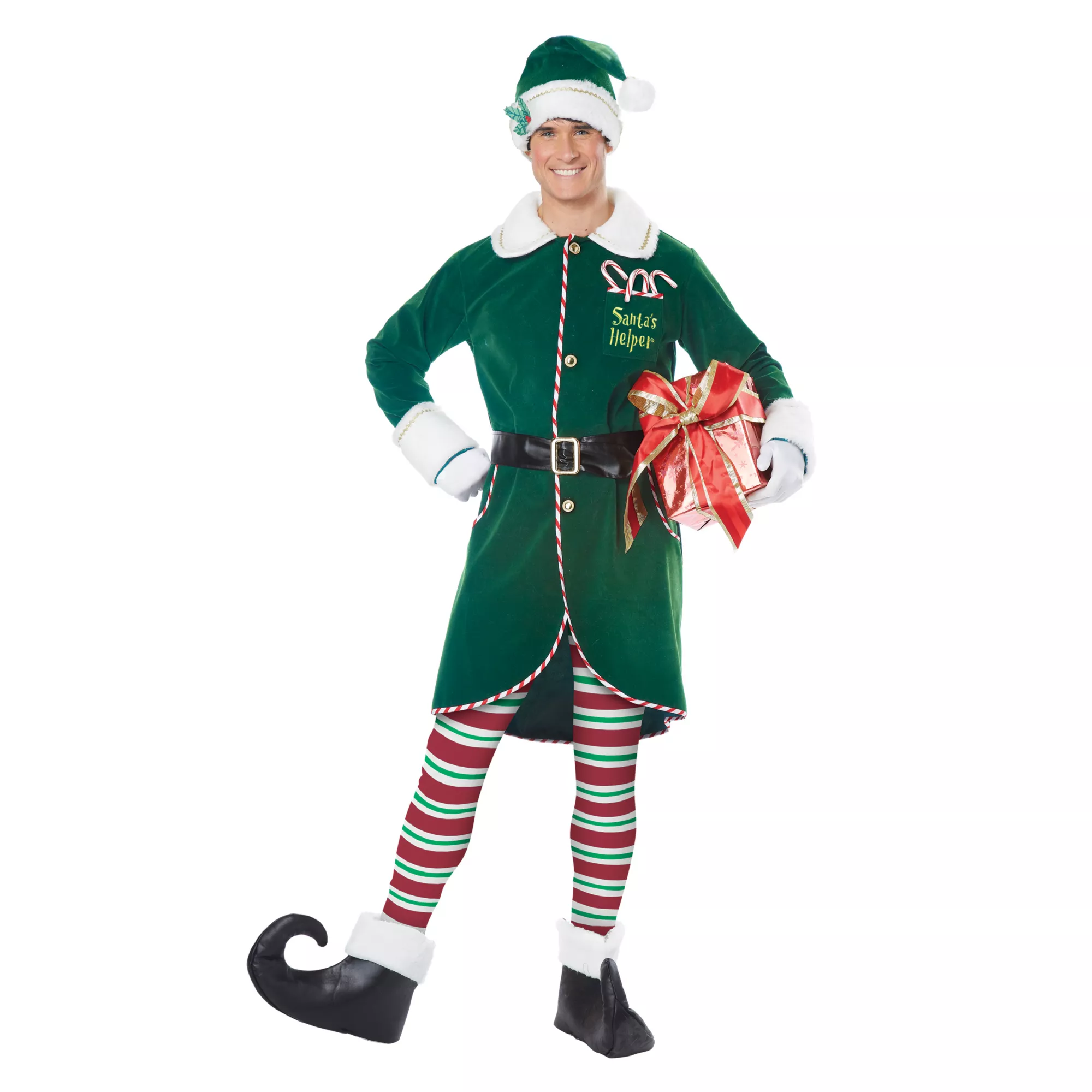 Adult Workshop Elf Costume at Spencer's