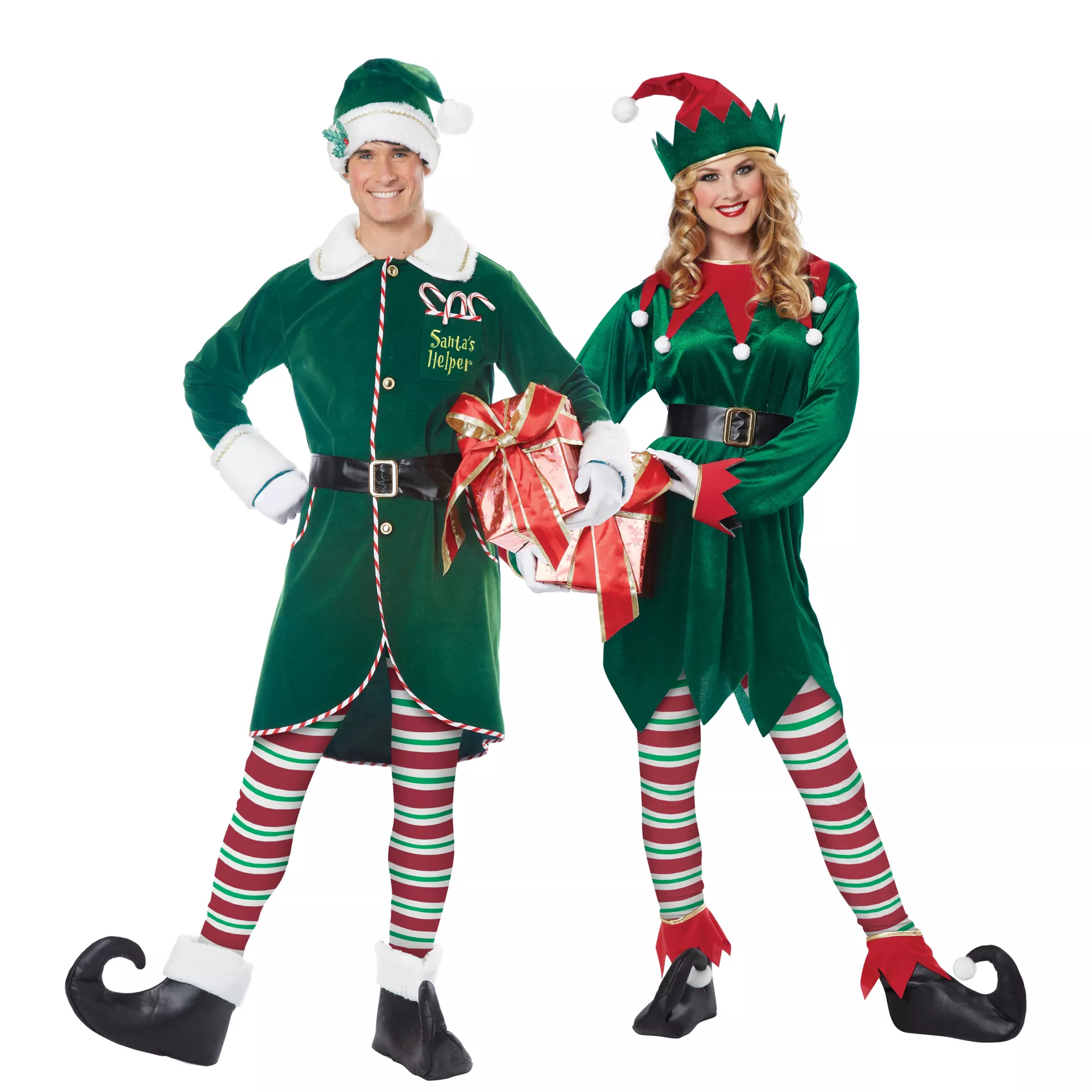 Adult Workshop Elf Costume at Spencer's