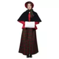 Adult Holiday Caroler Woman Costume at Spencer's