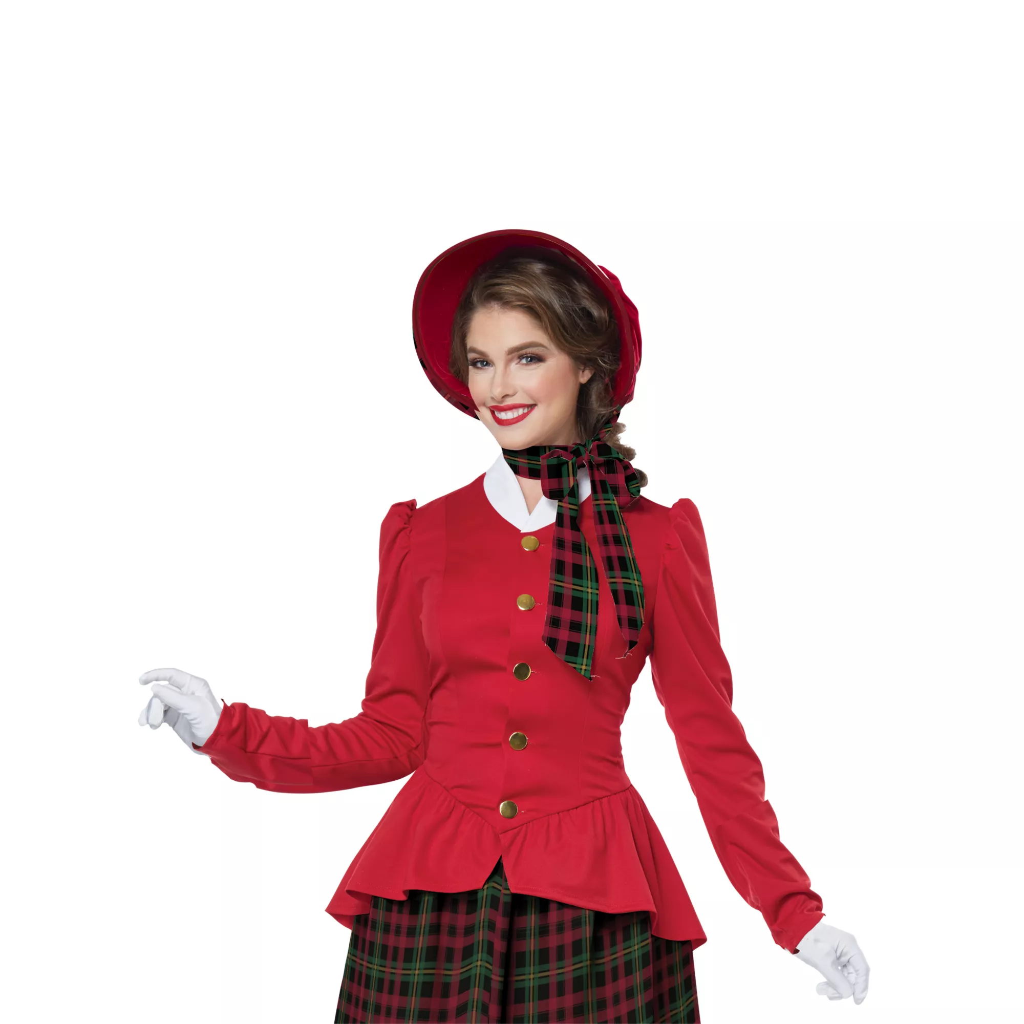 Adult Holiday Caroler Woman Costume at Spencer's