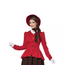 Adult Holiday Caroler Woman Costume at Spencer's