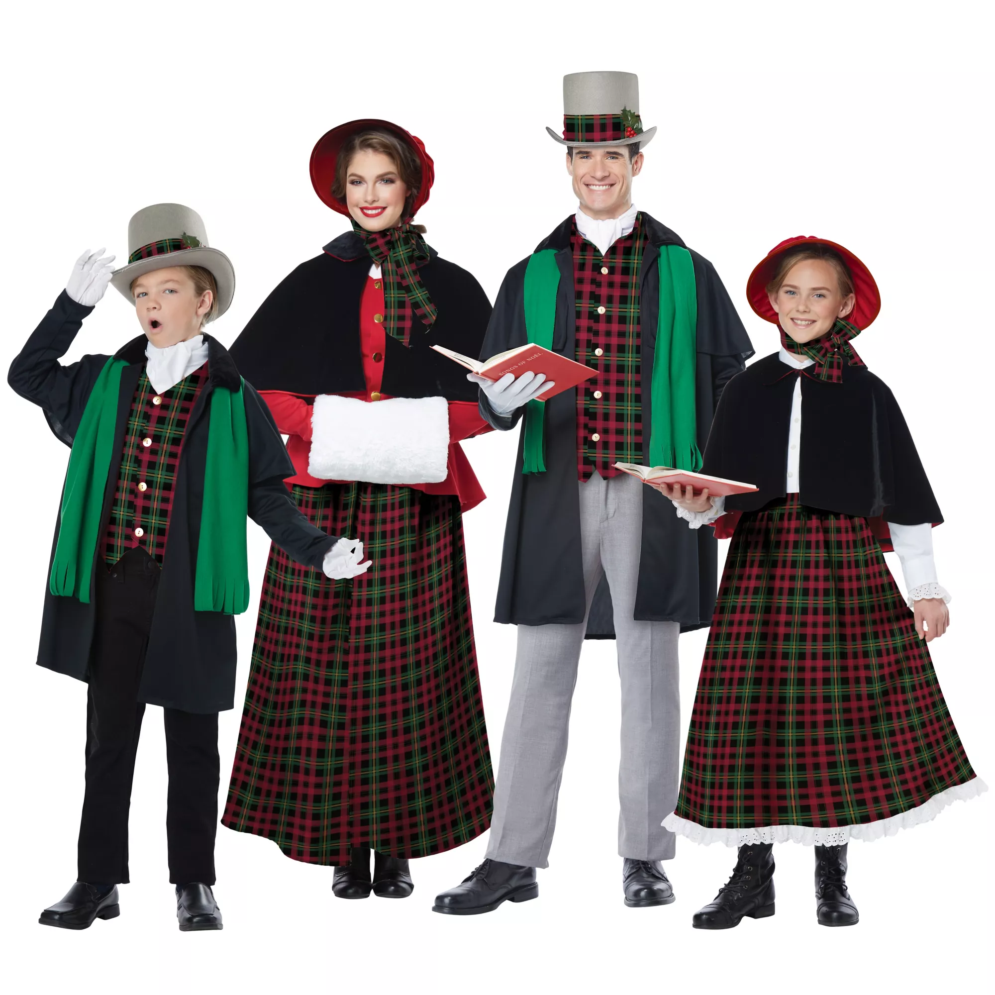 Adult Holiday Caroler Woman Costume at Spencer's