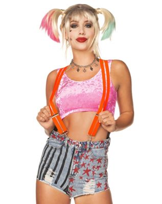 Harley Quinn Suspenders - Birds of Prey 