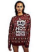 Hot Mug Winter Marshmello Christmas Sweater