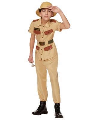 Kid's Deluxe WW2 Soldier Costume 