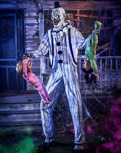 New For 2020: 7 Ft Clowning Around Animatronic From Spirit Halloween ...