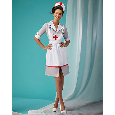 Ladies Bloody Nurse Costume - I Love Fancy Dress