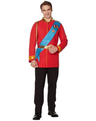 Funny World Men's Prince Costume Royal Charming Halloween T-shirts