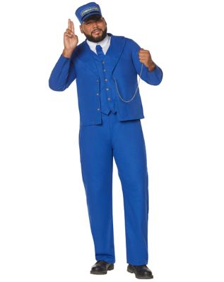 Train conductor plus size costume