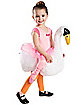 Toddler Ride-Along Swan Costume