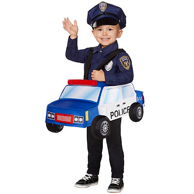 Kids Boys Girl Police Costume Cop Sheriff Uniform World Book Day Dress  Costume