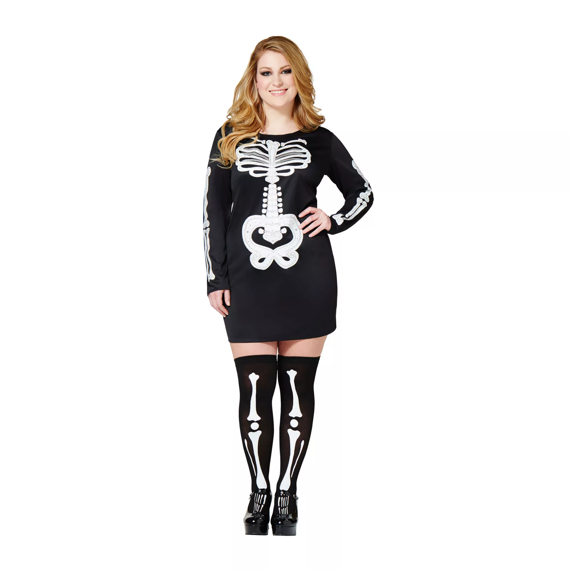 Adult Skeleton Dress Costume at Spirit Halloween