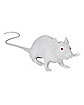 White Squeaky Rat - Decorations