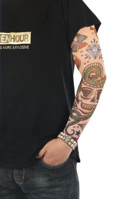 skulls tattoo sleeve