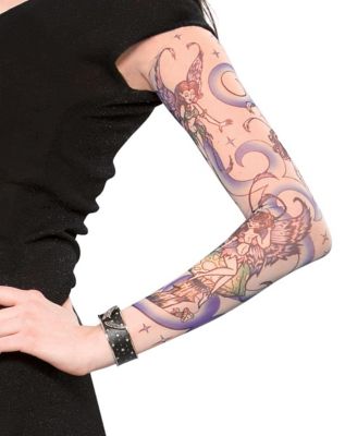 fairy sleeve tattoos