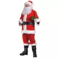 Adult Flannel Santa Suit at Spencer's
