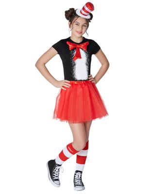 Cat in the Hat Fish Costume Companion | Adult | Womens | Transparent/Green/Pink | One-Size | FUN Costumes
