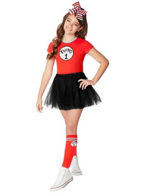 Kids Thing 1 and Thing 2 Costume Kit – Dr. Seuss - Spirithalloween.com