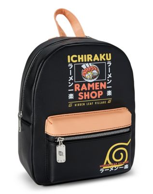Naruto Shippuden Naruto Ichiraku Ramen All over Print Backpack, Size: 17 inch, Multicolor