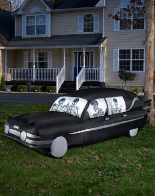 07617608 - 14 Ft Hearse Inflatable Decoration