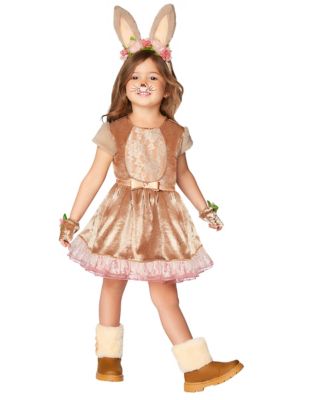 bunny little girl costume