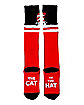 Red Cat in the Hat Knee High Socks – Dr. Seuss