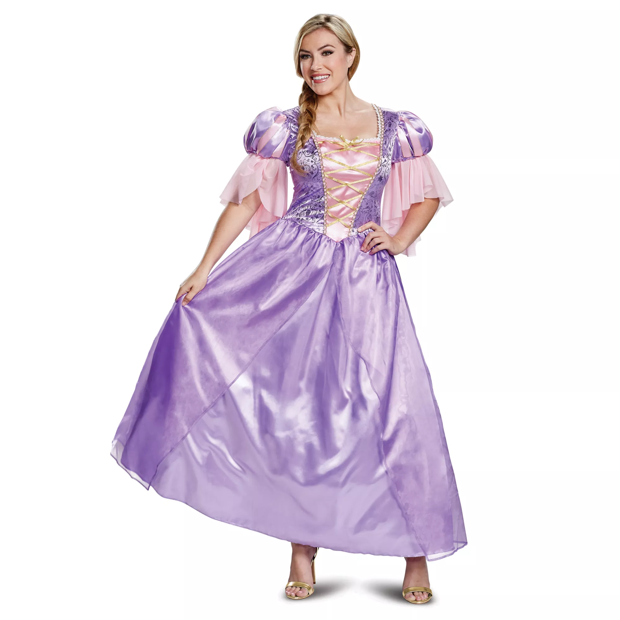 Adult Rapunzel Costume Deluxe - Tangled at Spirit Halloween