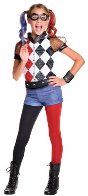 Kids/Adult harley costume quinn suit costume with accessories 