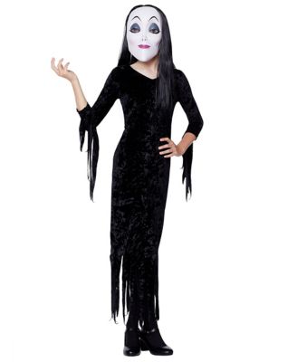 Kids Morticia Addams Costume - The Addams Family 2 - Spirithalloween.com