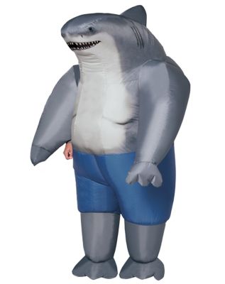 Adult King Shark Inflatable Costume The Suicide Squad