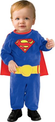 Toddler Superman Jumpsuit Costume - DC Comics - Spirithalloween.com