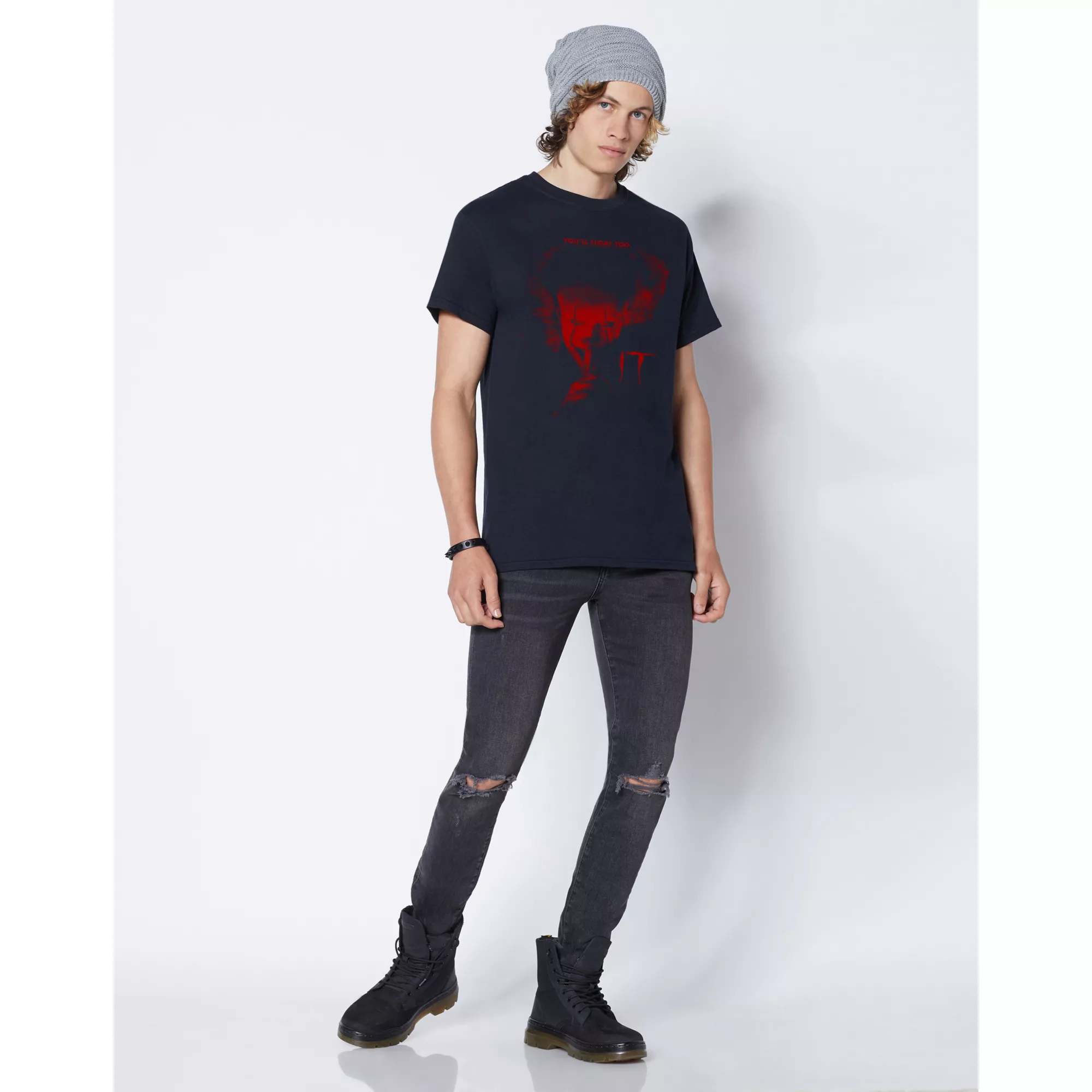 Quiet Pennywise T Shirt - IT at Spencer's