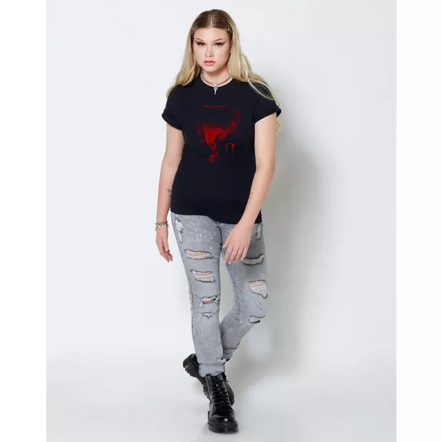 Quiet Pennywise T Shirt - IT at Spencer's