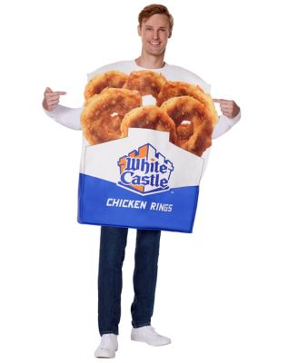 Adult Chicken Rings Costume - White Castle