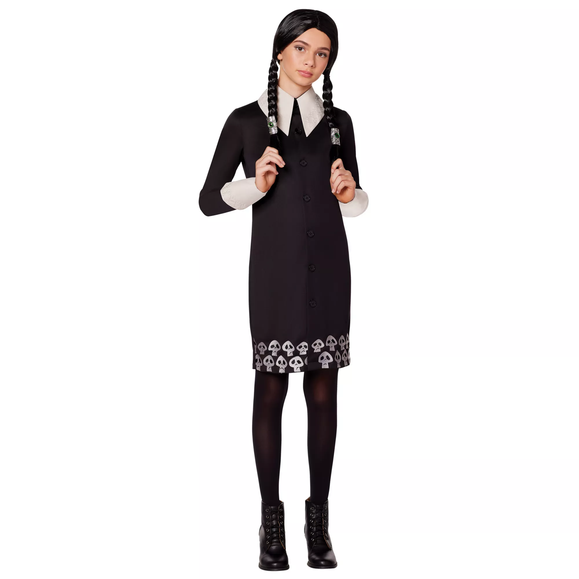 Kids Wednesday Addams Costume - The Addams Family 2 at Spirit Halloween