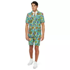 Adult Retro 90's Pattern Party Suit at Spirit Halloween