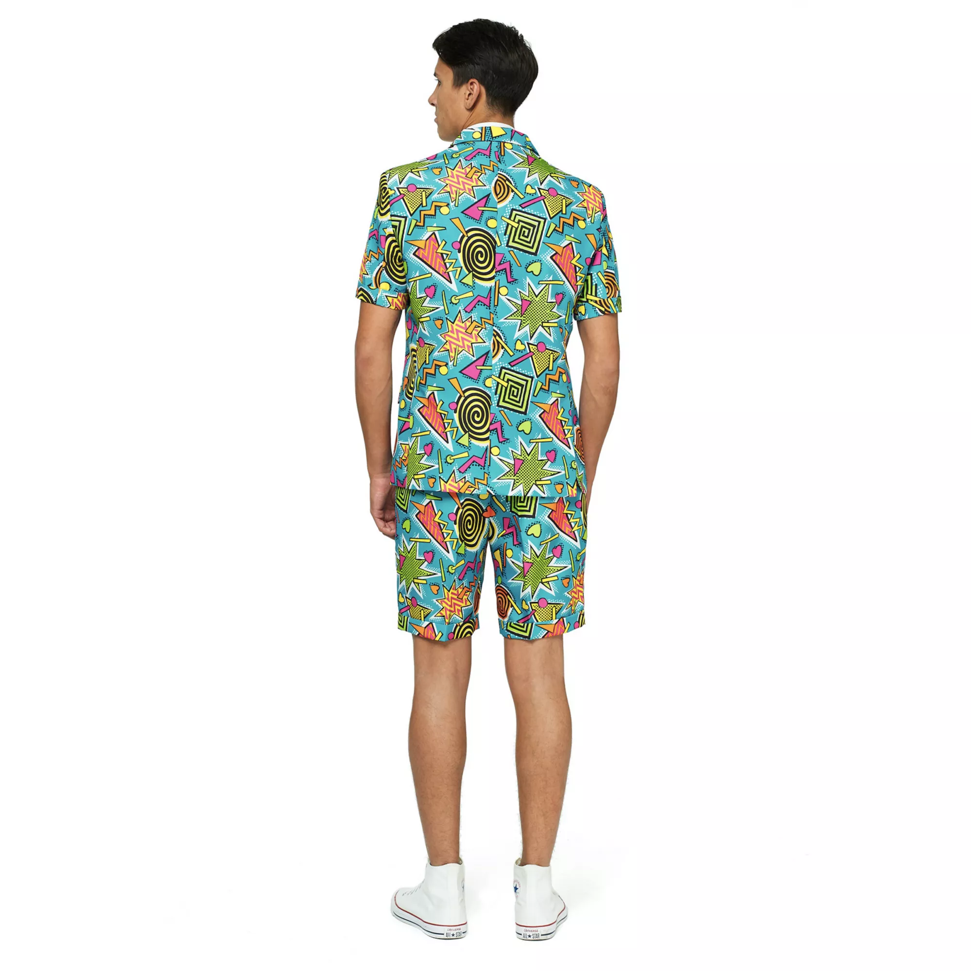 Adult Retro 90's Pattern Party Suit at Spirit Halloween