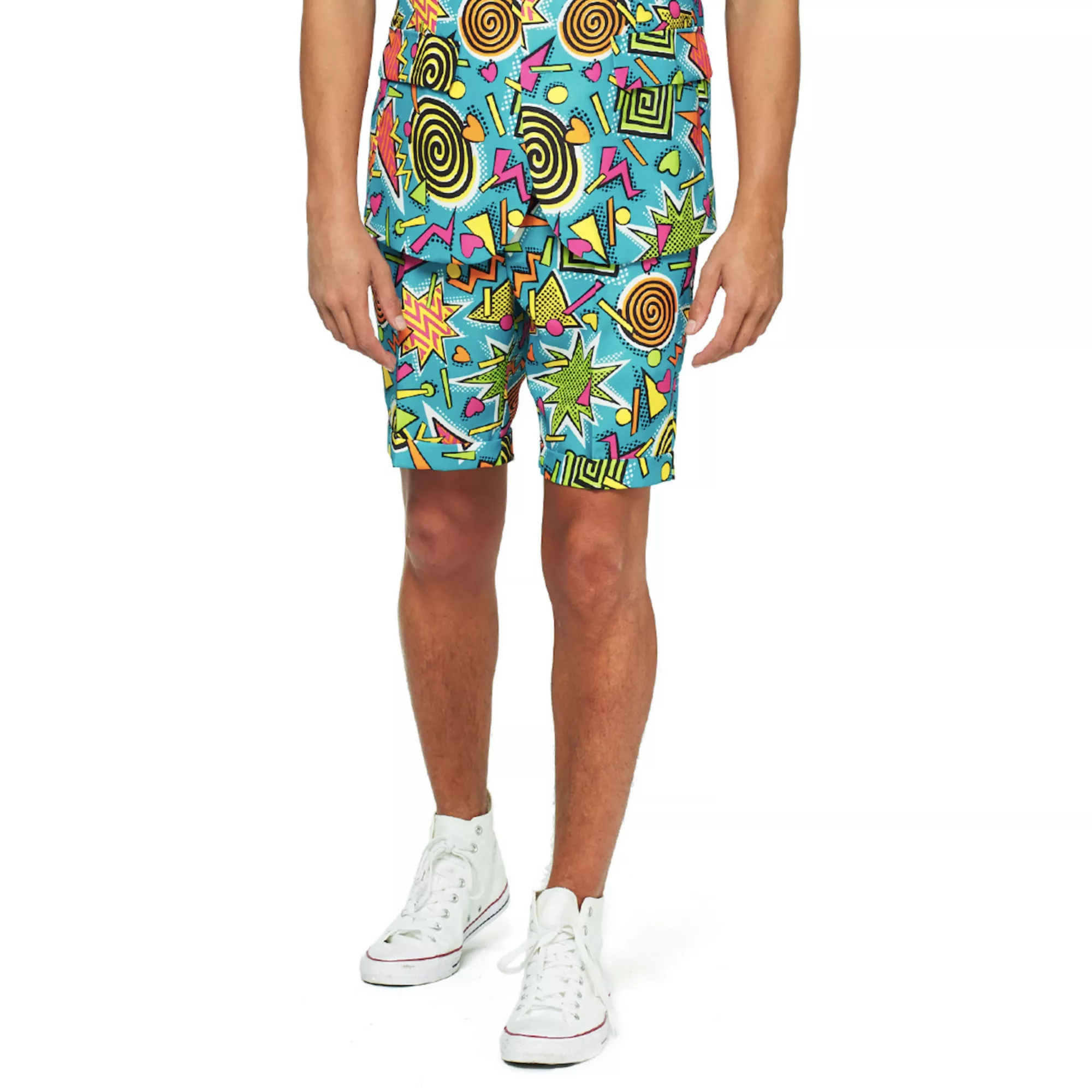 Adult Retro 90's Pattern Party Suit at Spirit Halloween