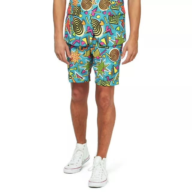 Adult Retro 90's Pattern Party Suit at Spirit Halloween