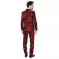 Adult Black Blood Spatter Party Suit at Spencer's