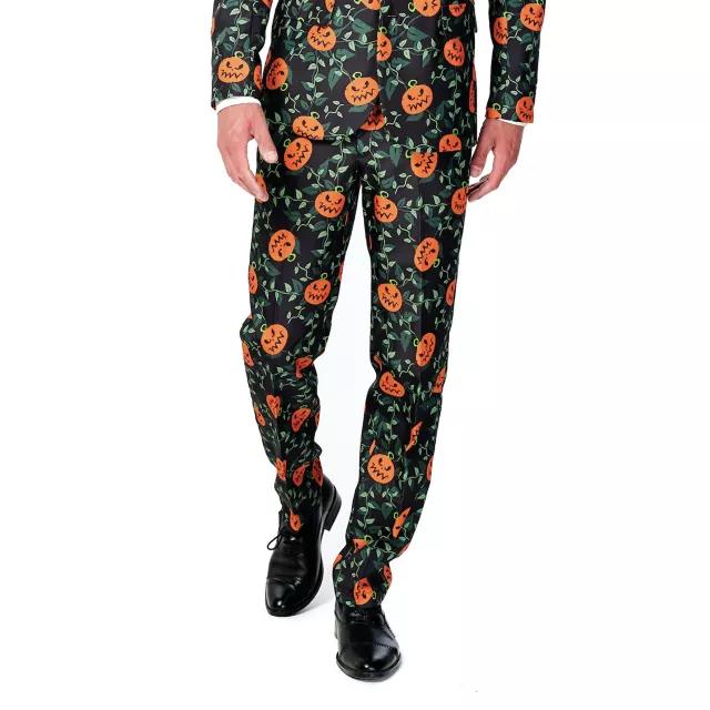Adult Pumpkin Leaves Party Suit at Spencer's