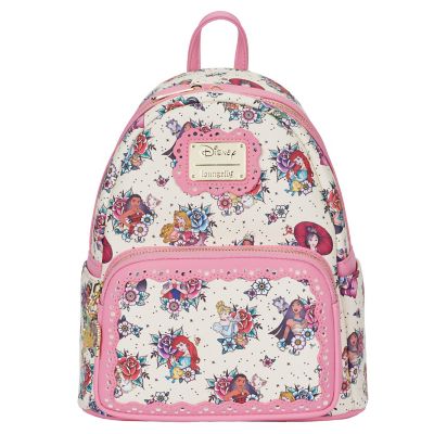 Loungefly Alice in Wonderland Queen of Hearts Castle Mini Backpack, Women's, Size: One size, White