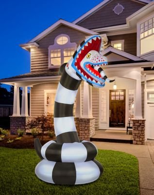 8.9 Ft Sandworm Light-Up Inflatable Decoration - Beetlejuice