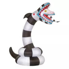8.9 Ft Sandworm Light-Up Inflatable Decoration - Beetlejuice at Spirit Halloween